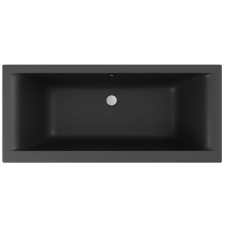 NIWELL Luxury NIWELL Petra lux slim matt antracit akril egyenes kád 180x80 kád, zuhanykabin