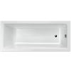 NIWELL Luxury NIWELL Wave fehér színű akril egyenes kád 140x70