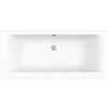  NIWELL Petra lux slim matt fehér egyenes kád 170x80