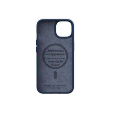 Njord byELEMENTS Salmon Leather MagSafe iPhone 14 tok kék (NA41SL01) (NA41SL01) tok és táska