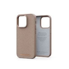 Njord Fabric Apple iPhone 14 Pro Szilikon Tok - Arany (NA43JU12) tok és táska