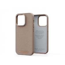 Njord Fabric Just Case iPhone 14 Pro Pink Sand tok és táska