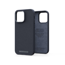 Njord Genuine Apple iPhone 14 Pro Max Bőr Tok - Fekete tok és táska