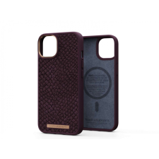 Njord Salmon Leather Magsafe Case iPhone 14 Eldur | Rust tok és táska