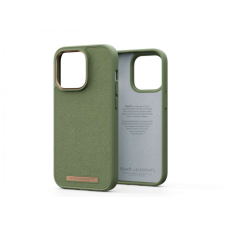 Njord Suede Comfort+ Case iPhone 14 Pro Olive tok és táska