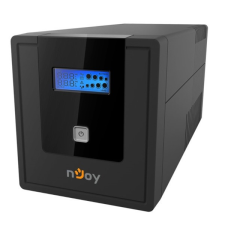 Njoy Szünetmentes 1000VA - Cadu 1000 (2 Schuko, line-interaktív, USB menedzsment, RJ11/45 vonalvédelem(1Gb/s), fekete) szünetmentes áramforrás