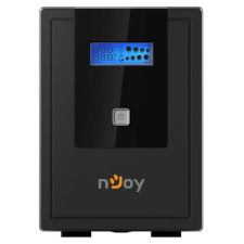 Njoy Szünetmentes 1500VA - Cadu 1500 (4 Schuko, line-interaktív, USB menedzsment, RJ11/45 vonalvédelem(1Gb/s), fekete) hosszabbító, elosztó