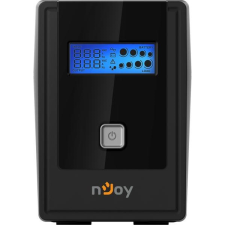 Njoy Szünetmentes 850VA - Cadu 850 (2 Schuko, line-interaktív, USB menedzsment, RJ11/45 vonalvédelem(1Gb/s), fekete) szünetmentes áramforrás