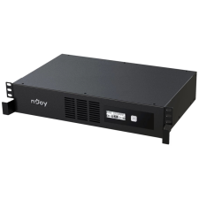 Njoy Szünetmentes Code 1000, 1000VA, 600W, Line-Interactive, rack (2U), LCD display szünetmentes áramforrás