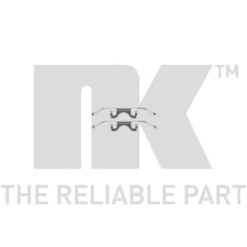 NK Tartozékkészlet, tárcsafékbetét NK 7915148 fékbetét