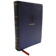  NKJV, End-of-Verse Reference Bible, Personal Size Large Print, Leathersoft, Blue, Red Letter, Comfort Print idegen nyelvű könyv