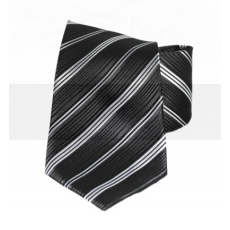  NM classic nyakkendő - Fekete--ezüst csíkos