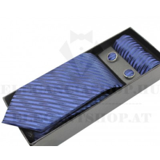  NM nyakkendő szett - Kék mintás
