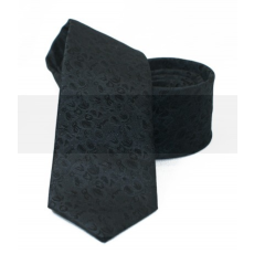  NM slim nyakkendő - Fekete mintás