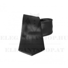  NM szatén nyakkendő - Fekete