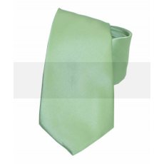  NM szatén nyakkendő - Halványzöld