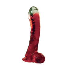 NMC Jolly Buttcock 6.5 inch Red Dong - dildó műpénisz, dildó