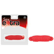 NMC Sex Extra Love Rope - pamut kötöző - 3000 cm (piros) bilincs, kötöző