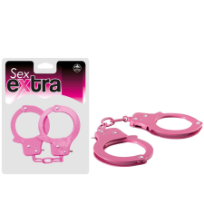 NMC Sex Extra Metal Cuffs - fém bilincs (rózsaszín) bilincs, kötöző