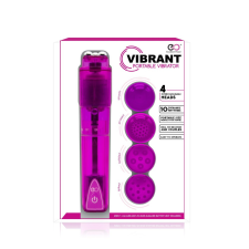 NMC Vibbrant Portable Vibrator - mini vibrátor - 14 cm (lila) vibrátorok