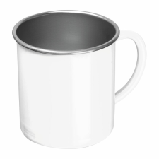 NO1 Trezzo rozsdamentes acél bögre, 350 ml bögrék, csészék