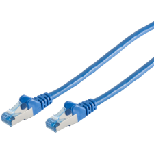No-name Patchkabel CAT6a RJ45 S/FTP 5m Blue (75715-B) kábel és adapter