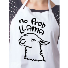  No Prob Llama kötény - Vicces ajándék lakástextília