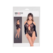 NO:XQSE - masnis body, hosszú ujjal - fekete (S-L) body
