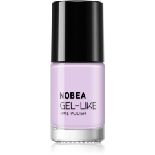 NOBEA Day-to-Day Gel-like Nail Polish körömlakk géles hatással árnyalat Soft lilac #N05 6 ml körömlakk