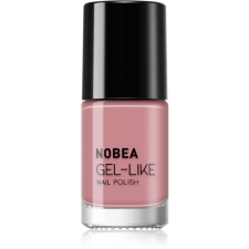 NOBEA Day-to-Day Gel-like Nail Polish körömlakk géles hatással árnyalat Timid pink #N04 6 ml körömlakk