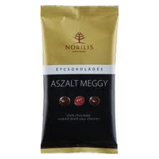 NOBILIS ÉTCSOKOLÁDÉS ASZALT MEGGY /NOBILIS/ 100 g csokoládé és édesség