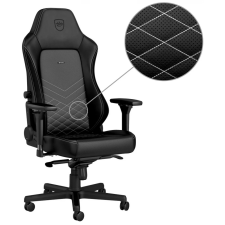 Noblechairs HERO Fekete/Platina Fehér forgószék