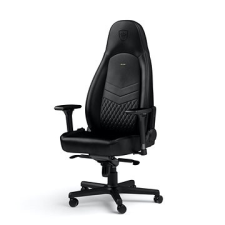 Noblechairs ICON Genuine leather, fekete-fekete forgószék