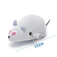  Nobleza | felhúzható egér 7*5cm szürke játék macskáknak