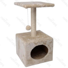  Nobleza Macskabútor karomkoptatóval 30x30x60cm beige 33911 macskabútor