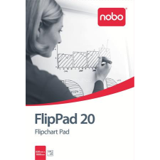 NOBO Flipchart papír, 650X955mm, 20 lap, NOBO flipchart papír