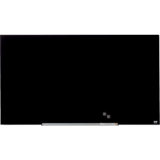 NOBO Impression Pro mágneses üvegtábla, 1260x710mm, fekete (1905181) mágnestábla