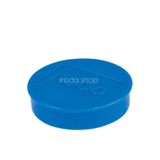 NOBO Mágneskorong, erős, 38 mm, 10 db, NOBO, kék táblamágnes