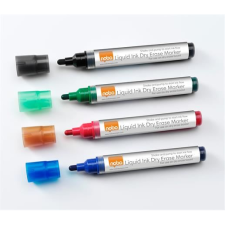 NOBO Táblamarker folyékonytintás1-3 mm 4db különböző szín (VN2408) (VN2408) filctoll, marker