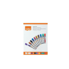NOBO Táblamarker folyékonytintás 1-3 mm 10db vegyes színek (VN5381) (VN5381) filctoll, marker