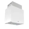  NODOR 8565 Nodor - Páraelszívó NorBreeze ISLA CUBE GLASS ECO 60 WH/A fehér Hob to Hood