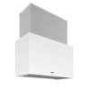 Nodor NorBreeze CUBE GLASS ECO 90 WH +3 ÉV Garanciával*, Fali páraelszívó LED világítás 1 db motor, 1200 m3/h, 50-67 dB zajszint, 90 cm széles, A Energiaosztály