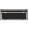 Nodor NorBreeze ECLIPSE 60 BK Páraelszívó inox / fekete üveg