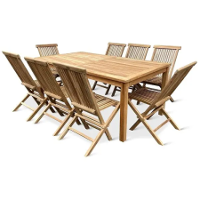 Noela CLASIC II. 1+8 garnitúra, teak kerti bútor