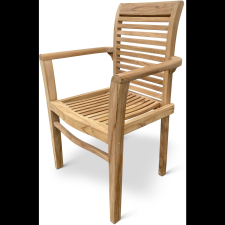 Noela Kerti karosszék STUCKING/NEW, teak (8592301021164) kerti bútor