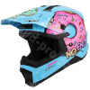 NOEND Donuts gyermek cross bukósisak kék YS (48 cm) UN-R22.06 NOEND Sisakok és ruházat Sisakok és tartozékok Offroad sisakok