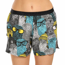  Női bő szárú boxeralsók Represent Gigi Owls Cool (R3W-BOX-0717) L női alsó