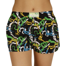  női bő szárú boxeralsók Styx art klasszikus gumipánt jungle (K956) M