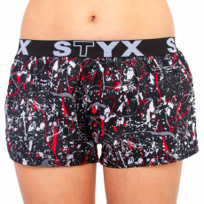  Női bő szárú boxeralsók Styx art sportos gumipánt Jáchym (T850) S