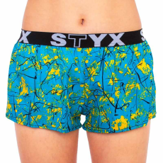  Női bő szárú boxeralsók Styx art sportos gumipánt Jáchym (T851) S